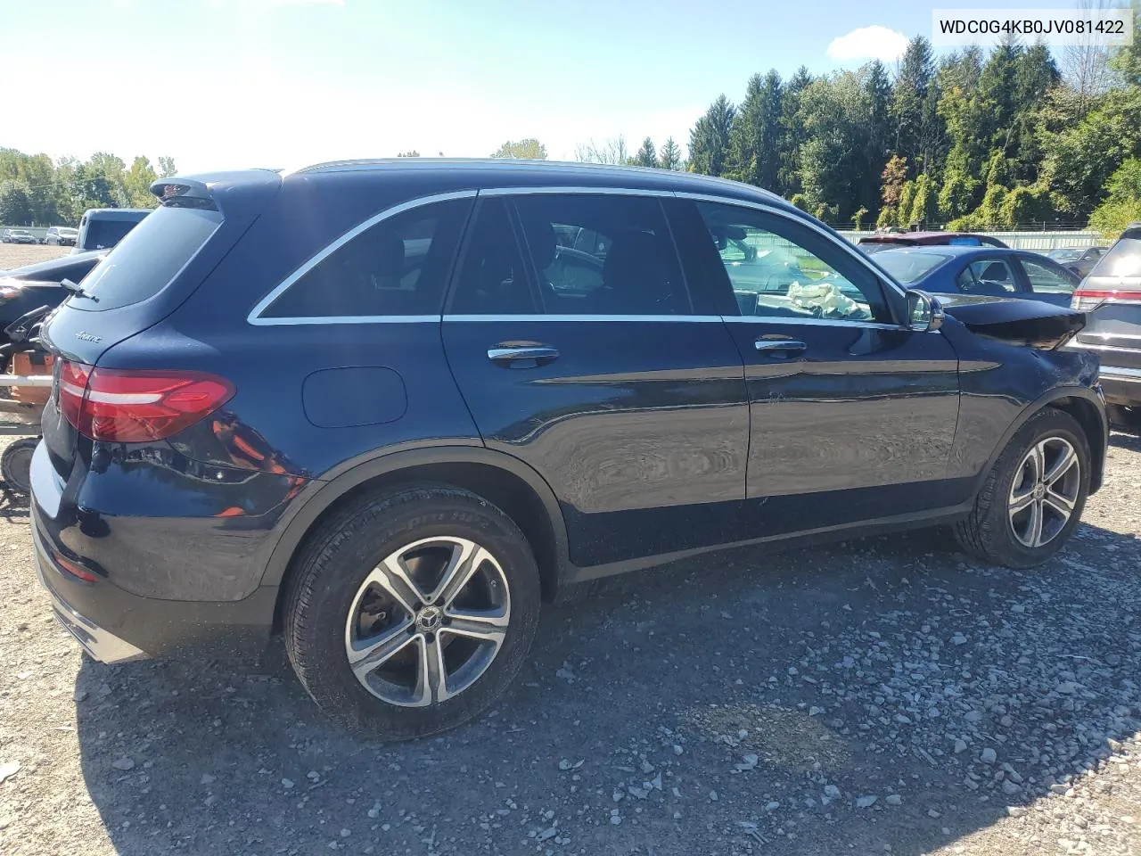 WDC0G4KB0JV081422 2018 Mercedes-Benz Glc 300 4Matic