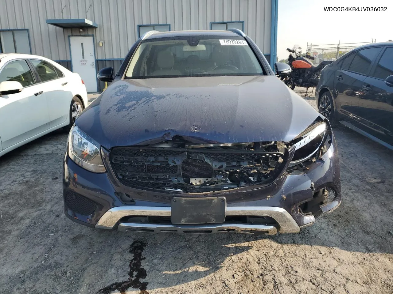 WDC0G4KB4JV036032 2018 Mercedes-Benz Glc 300 4Matic