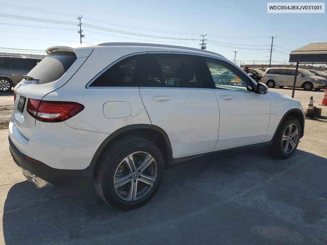 WDC0G4JBXJV031001 2018 Mercedes-Benz Glc 300