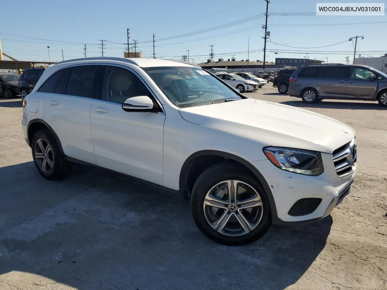 WDC0G4JBXJV031001 2018 Mercedes-Benz Glc 300