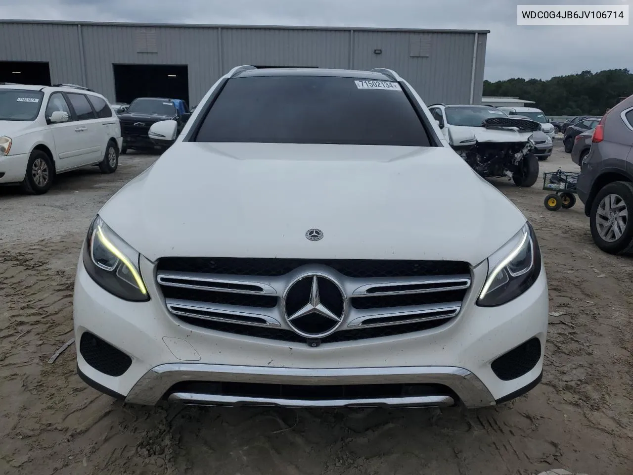 WDC0G4JB6JV106714 2018 Mercedes-Benz Glc 300