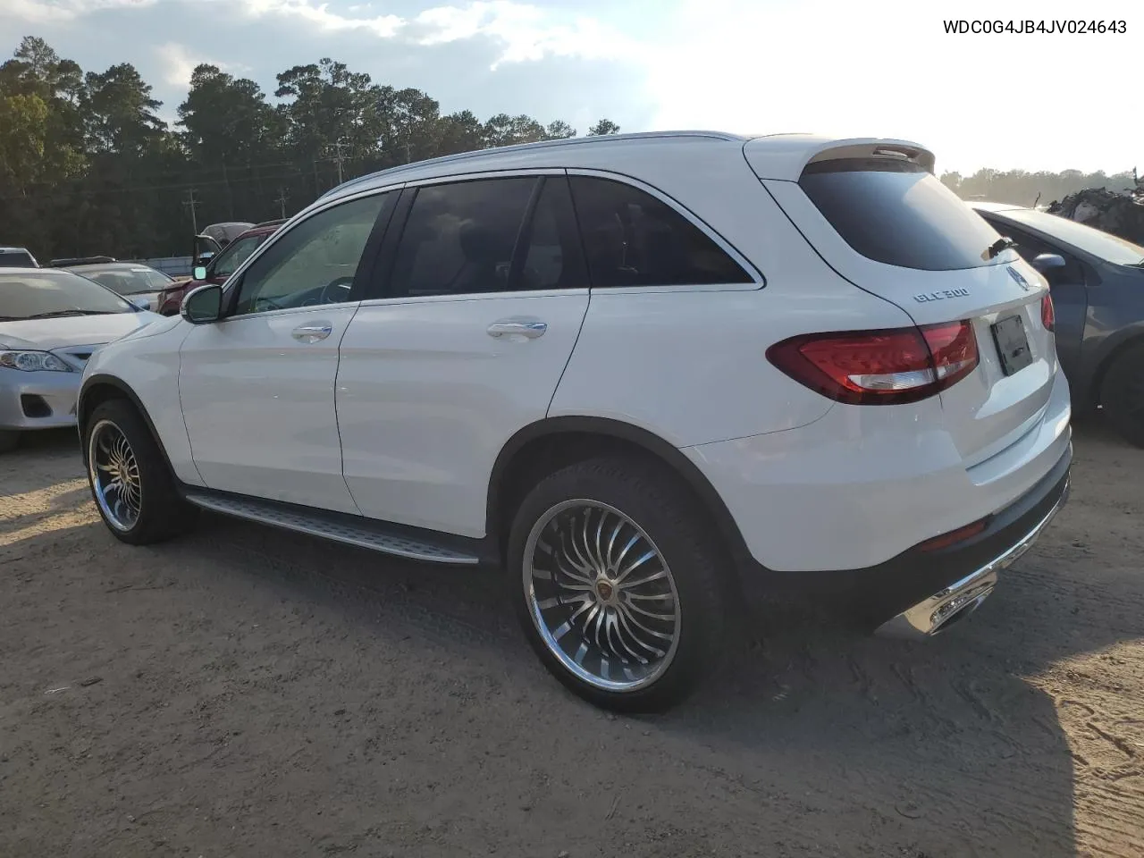 WDC0G4JB4JV024643 2018 Mercedes-Benz Glc 300