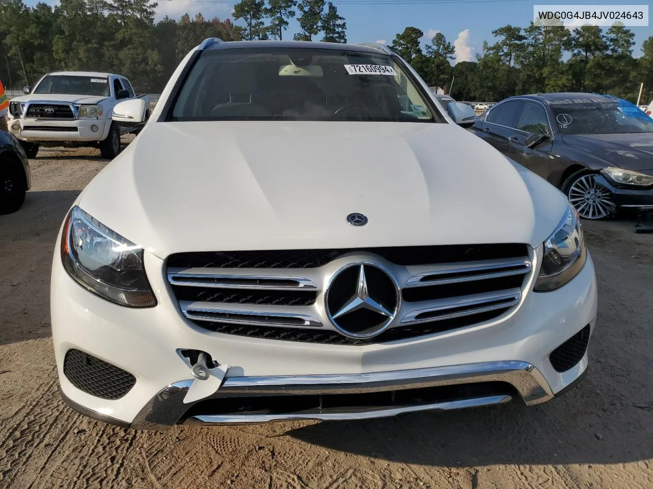 WDC0G4JB4JV024643 2018 Mercedes-Benz Glc 300