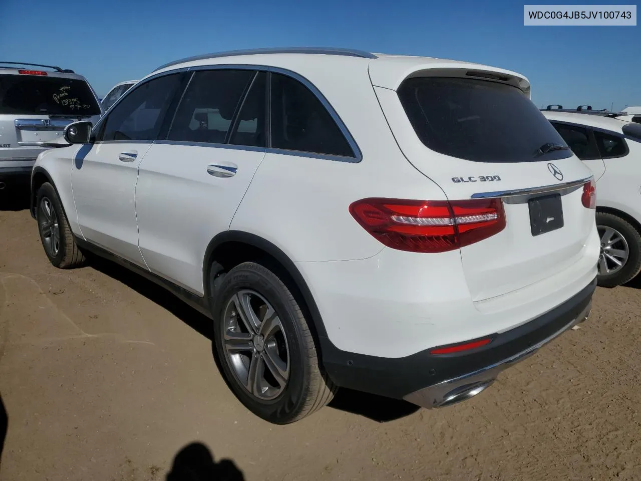 WDC0G4JB5JV100743 2018 Mercedes-Benz Glc 300