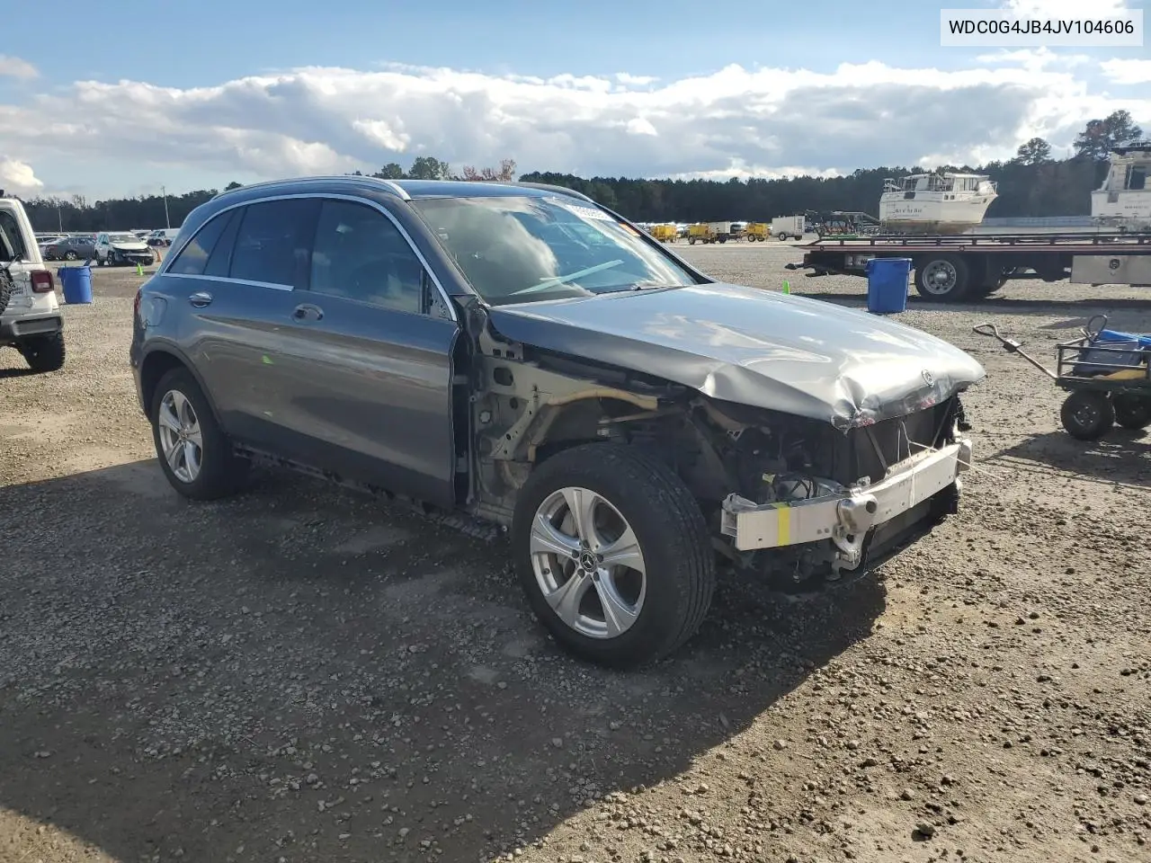 WDC0G4JB4JV104606 2018 Mercedes-Benz Glc 300