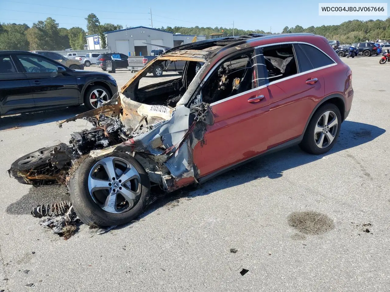 WDC0G4JB0JV067666 2018 Mercedes-Benz Glc 300