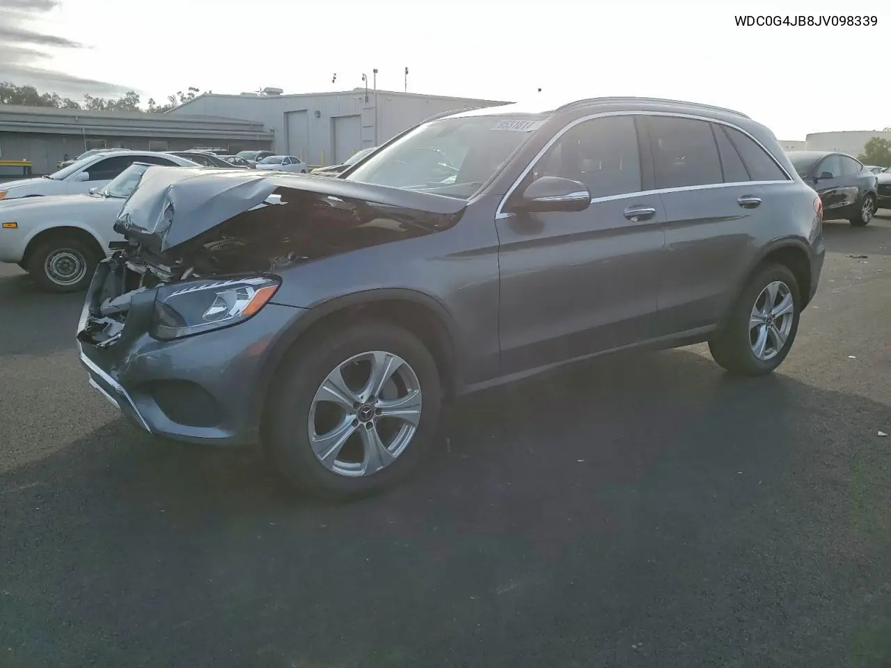 WDC0G4JB8JV098339 2018 Mercedes-Benz Glc 300