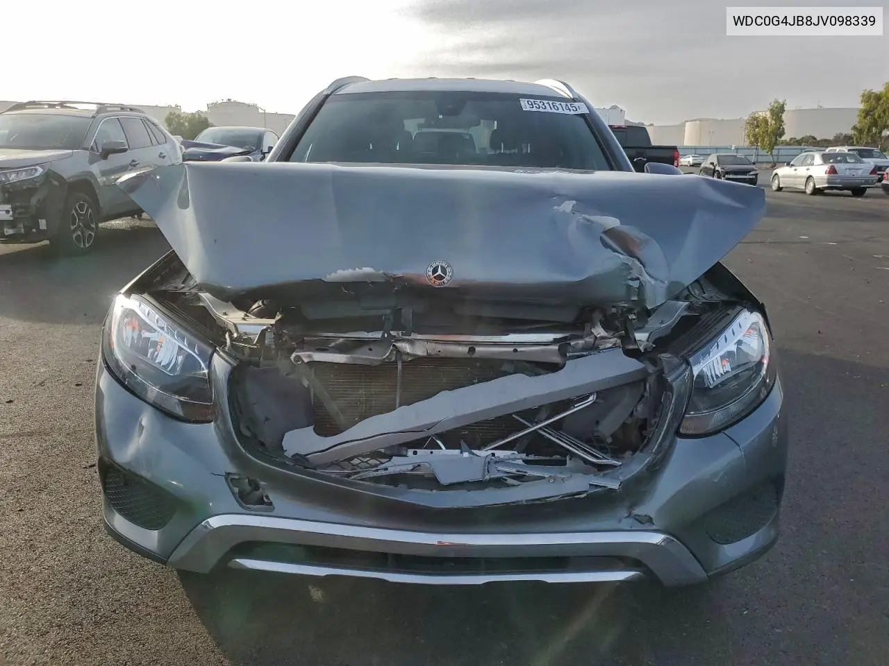 WDC0G4JB8JV098339 2018 Mercedes-Benz Glc 300