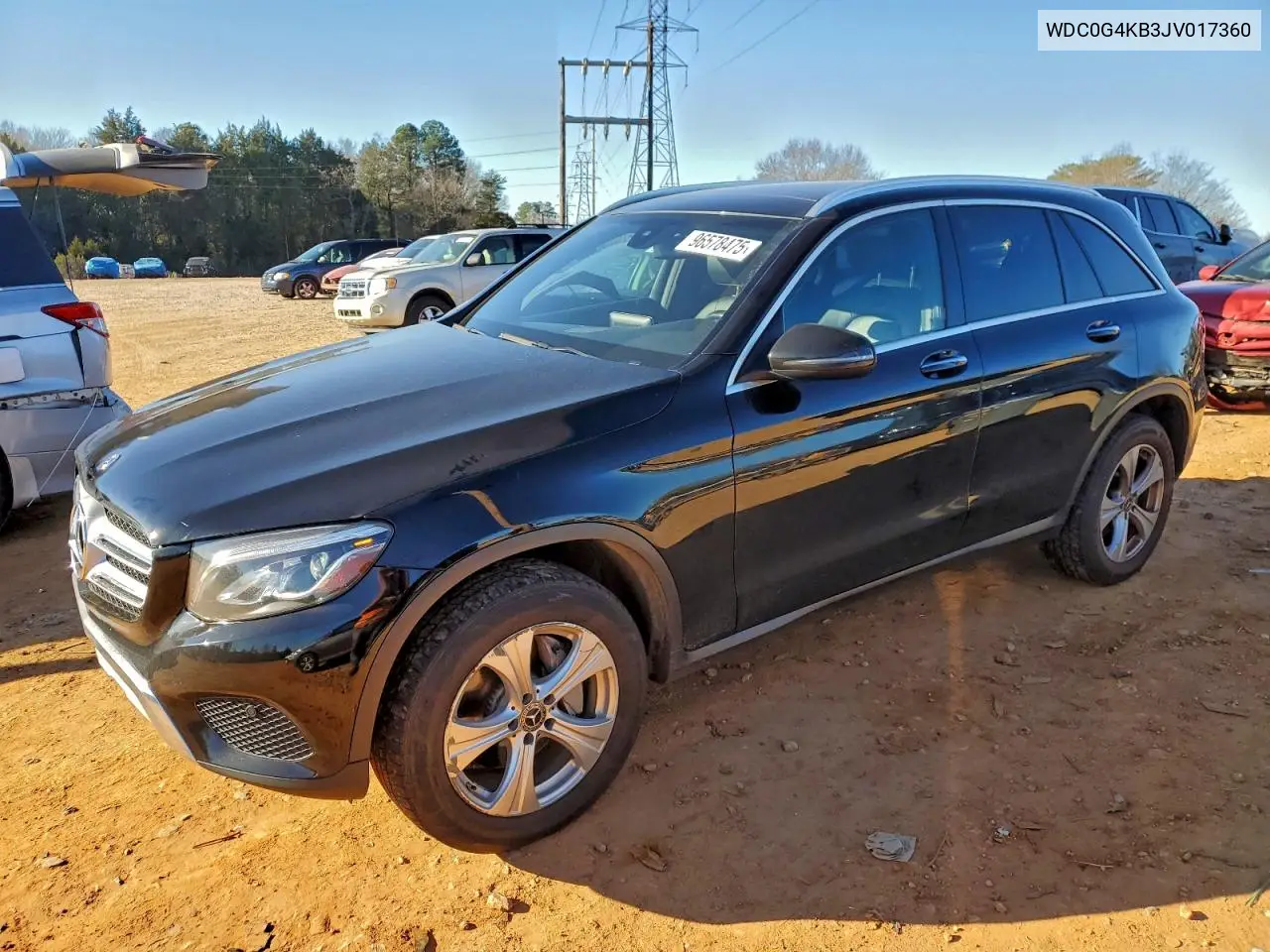 WDC0G4KB3JV017360 2018 Mercedes-Benz Glc 300 4Matic