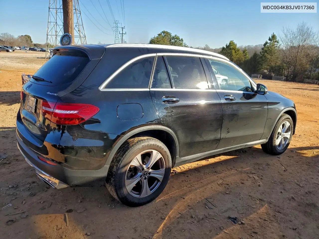 WDC0G4KB3JV017360 2018 Mercedes-Benz Glc 300 4Matic