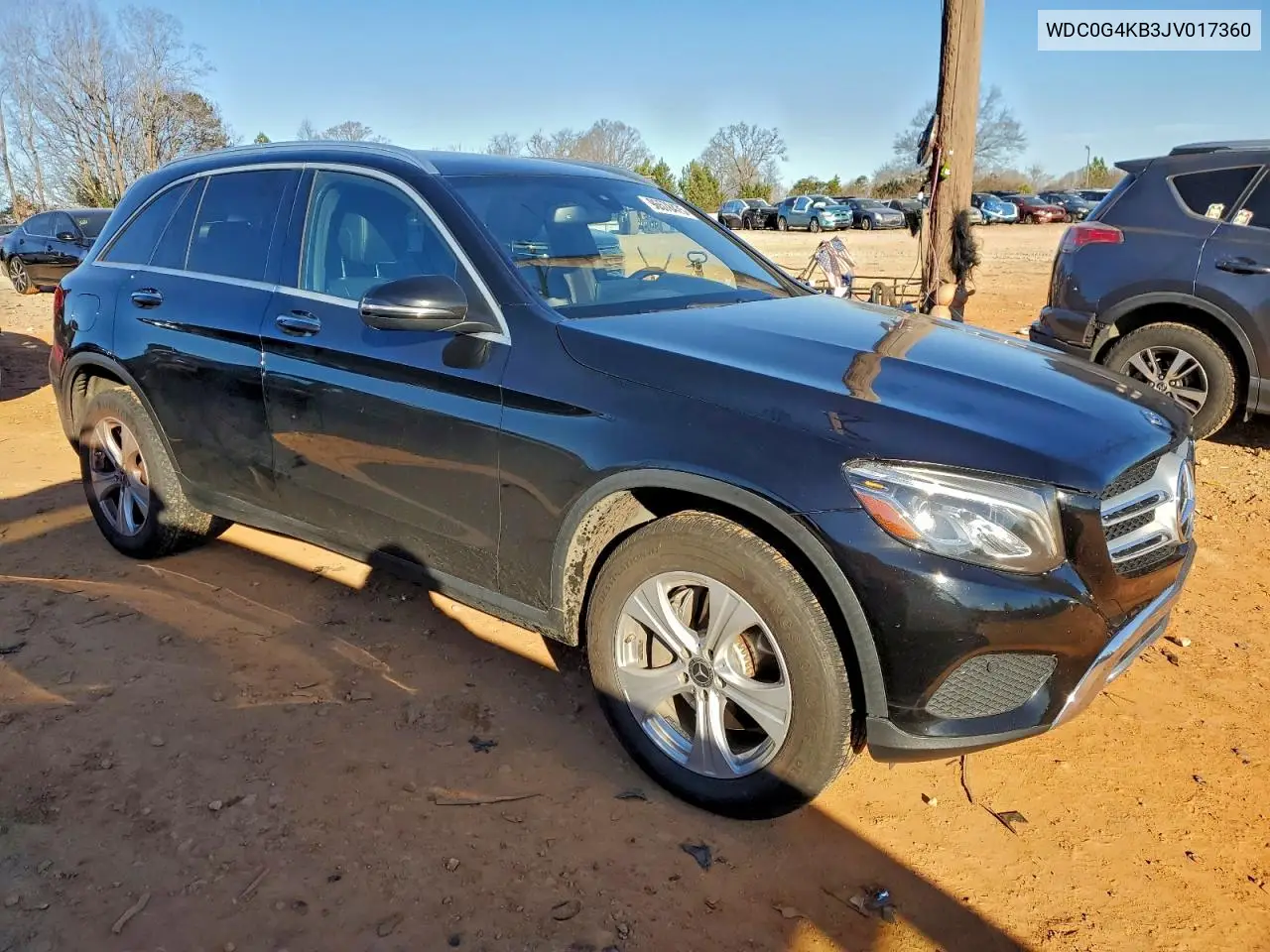 WDC0G4KB3JV017360 2018 Mercedes-Benz Glc 300 4Matic