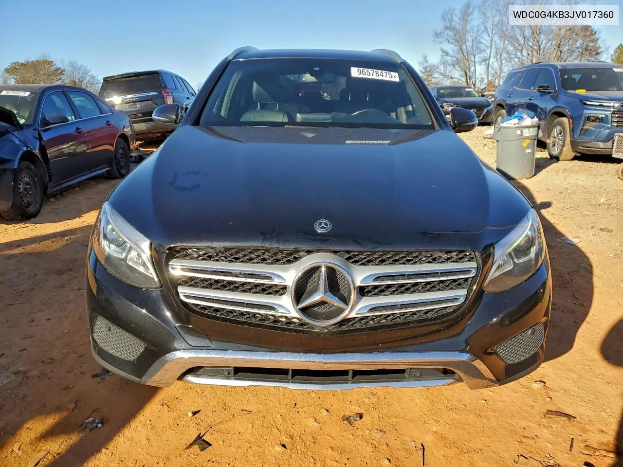 WDC0G4KB3JV017360 2018 Mercedes-Benz Glc 300 4Matic