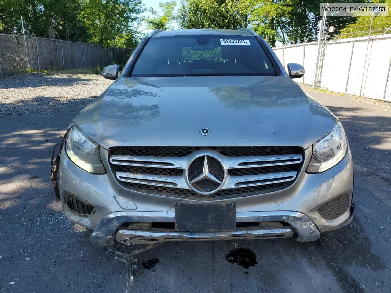 WDC0G4JB4KV187553 2019 Mercedes-Benz Glc 300