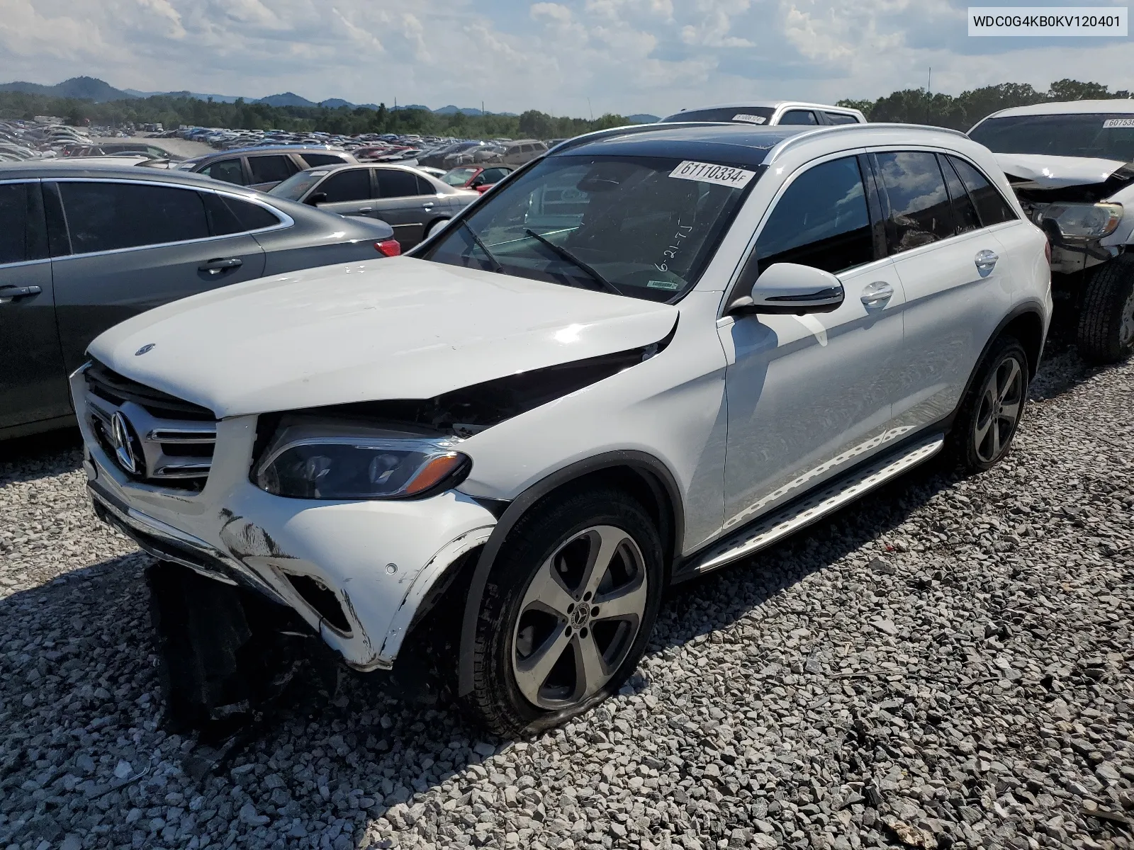 WDC0G4KB0KV120401 2019 Mercedes-Benz Glc 300 4Matic