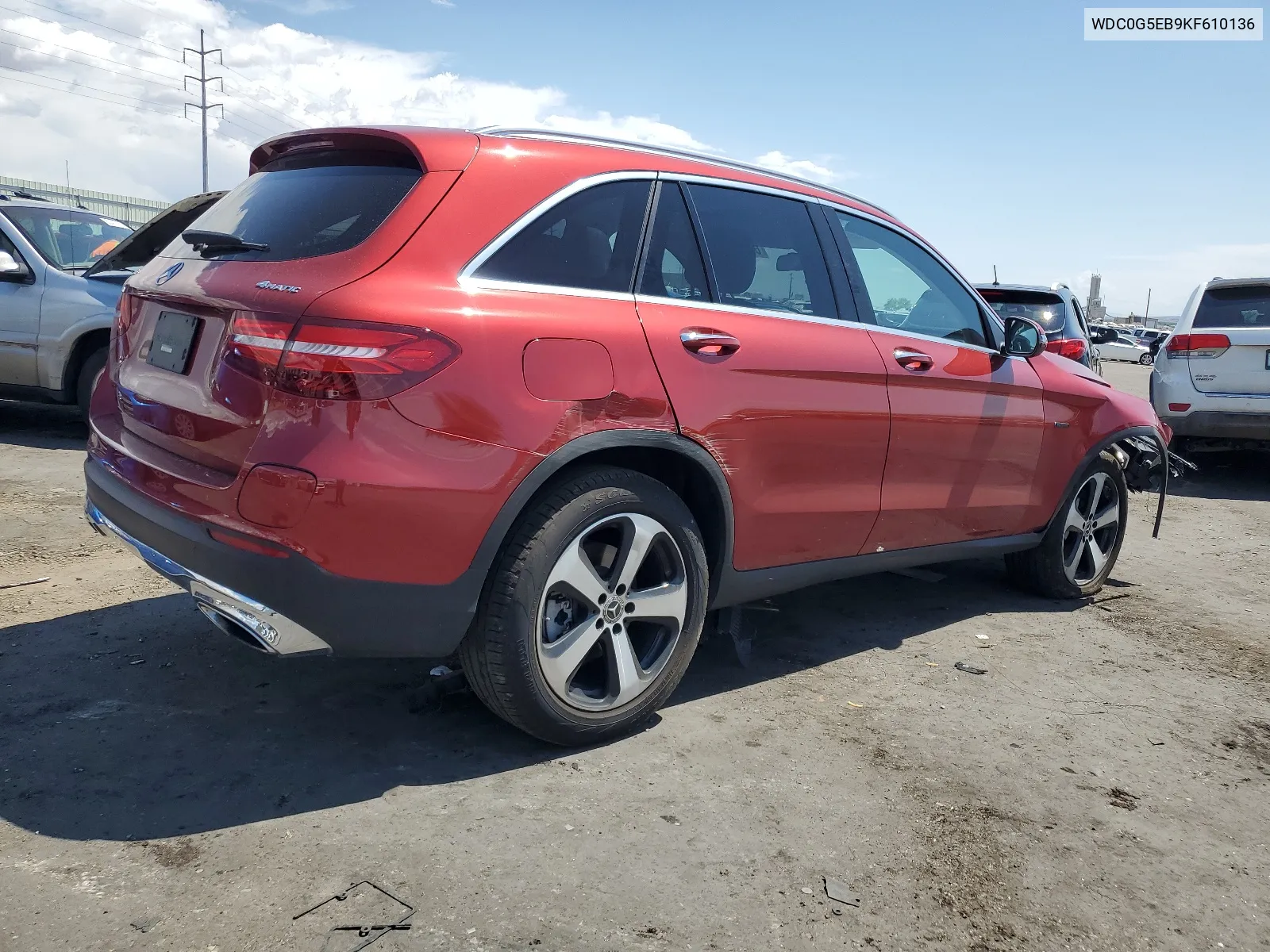 WDC0G5EB9KF610136 2019 Mercedes-Benz Glc 350E