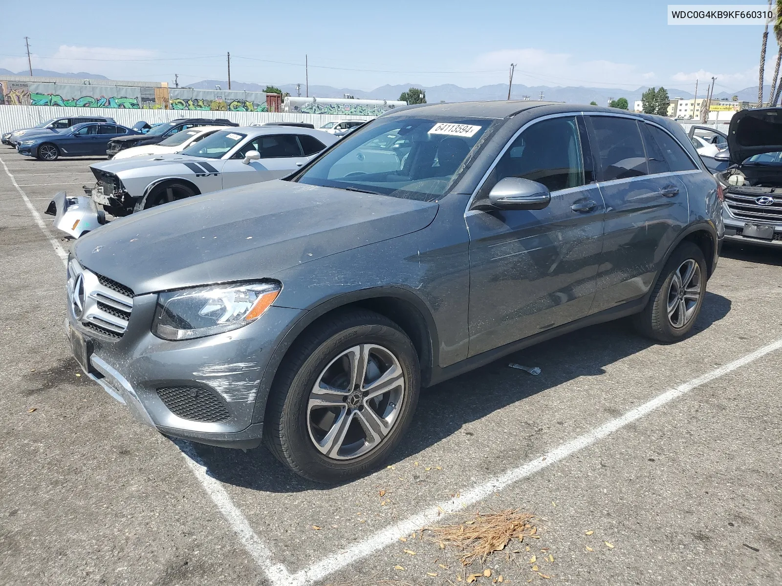 WDC0G4KB9KF660310 2019 Mercedes-Benz Glc 300 4Matic