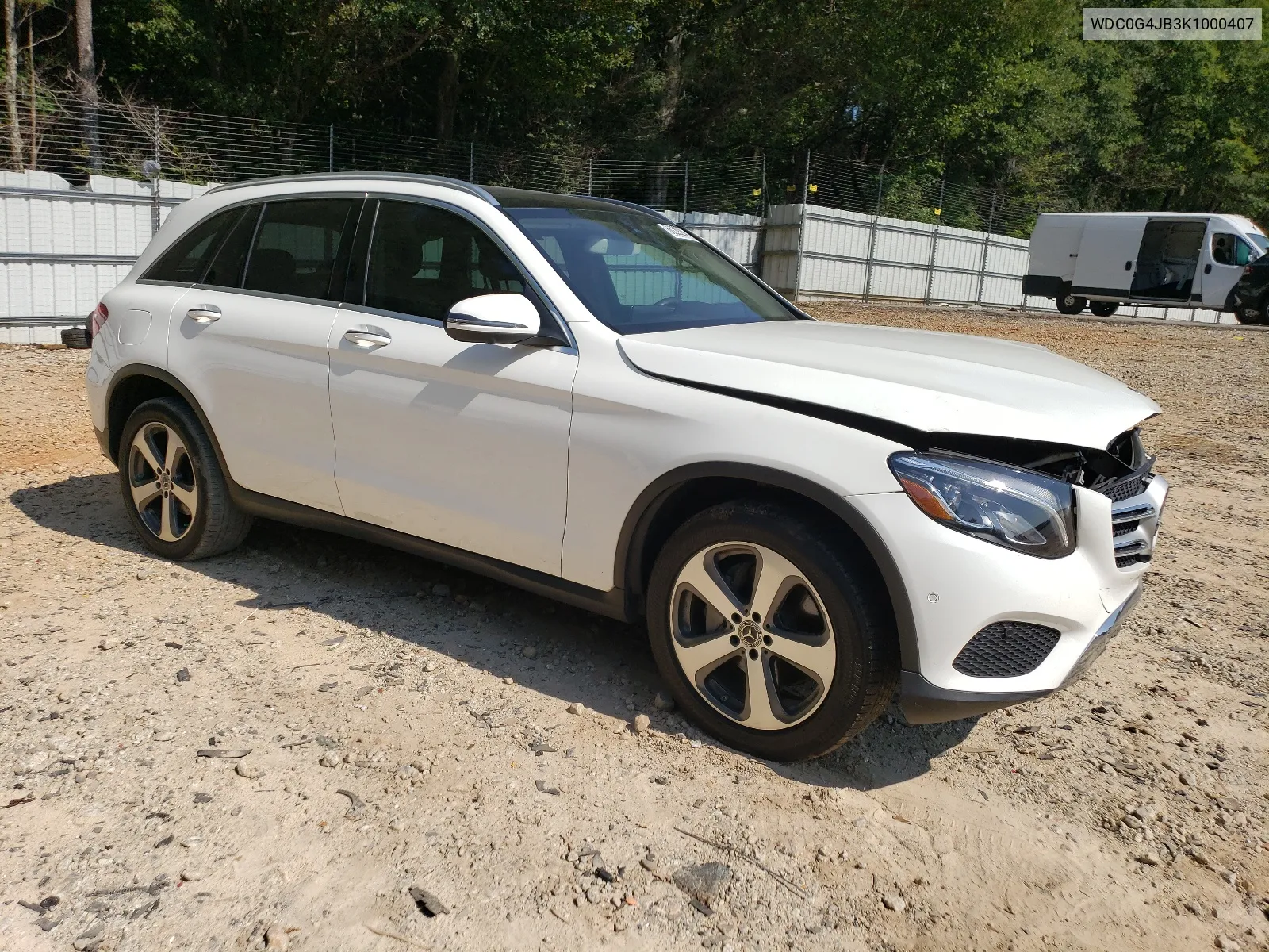 WDC0G4JB3K1000407 2019 Mercedes-Benz Glc 300