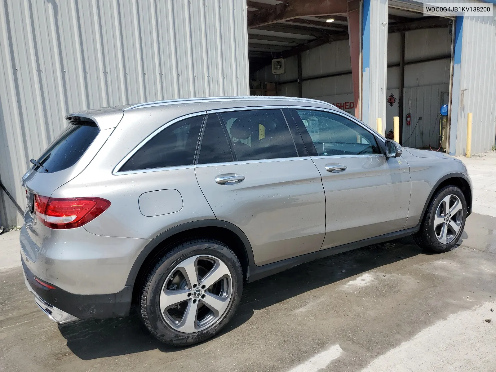 WDC0G4JB1KV138200 2019 Mercedes-Benz Glc 300