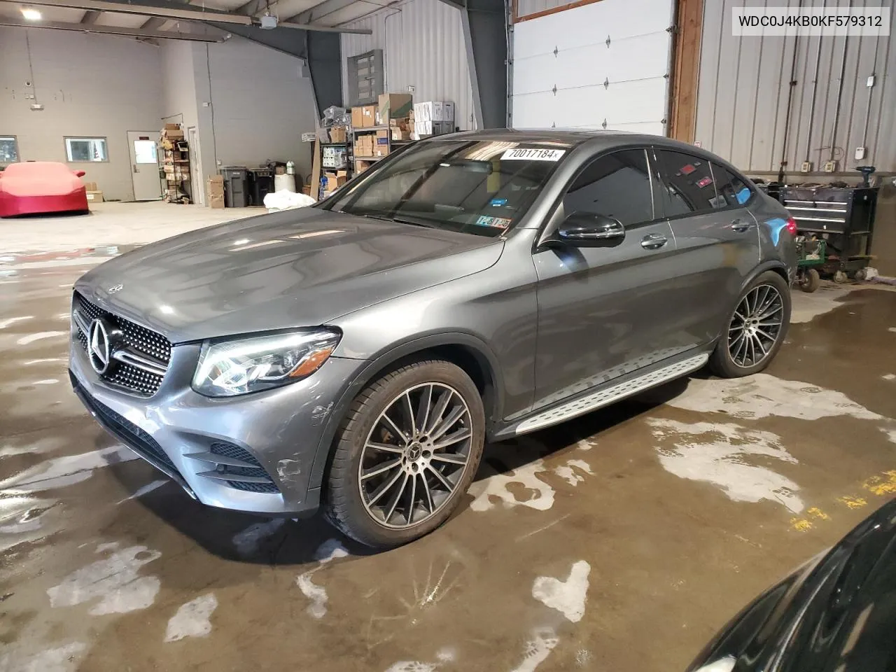 WDC0J4KB0KF579312 2019 Mercedes-Benz Glc Coupe 300 4Matic