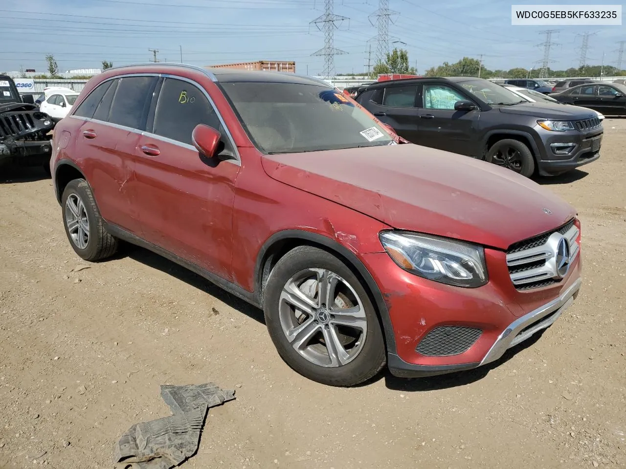 WDC0G5EB5KF633235 2019 Mercedes-Benz Glc 350E