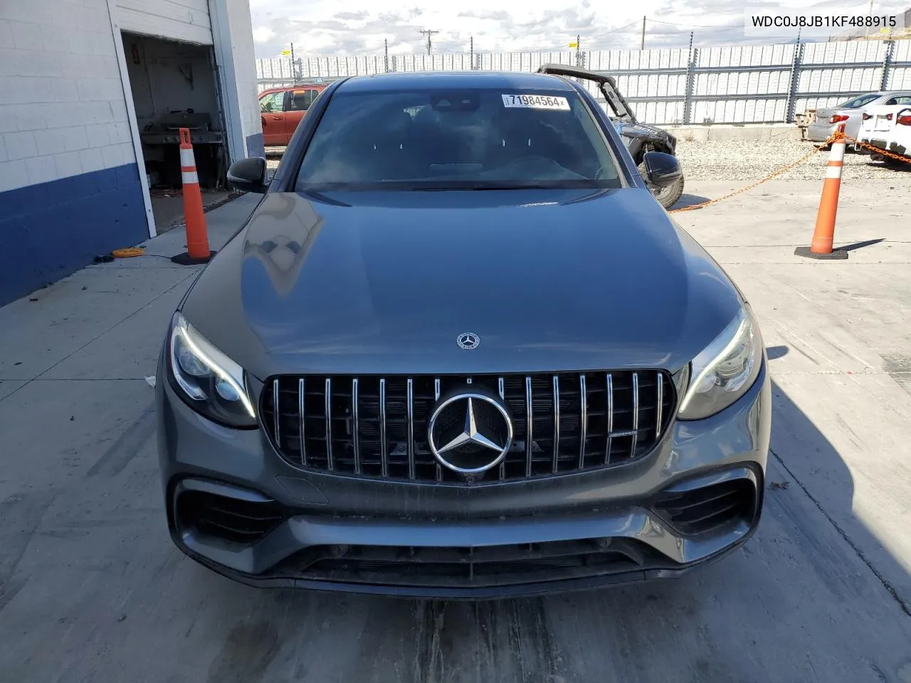 WDC0J8JB1KF488915 2019 Mercedes-Benz Glc Coupe 63 4Matic Amg