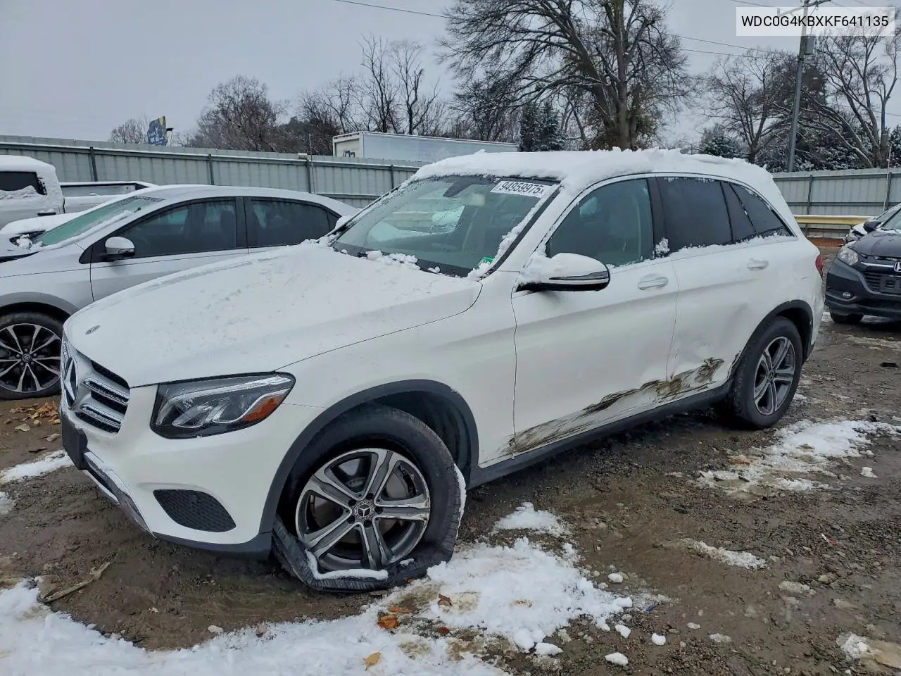 WDC0G4KBXKF641135 2019 Mercedes-Benz Glc 300 4Matic