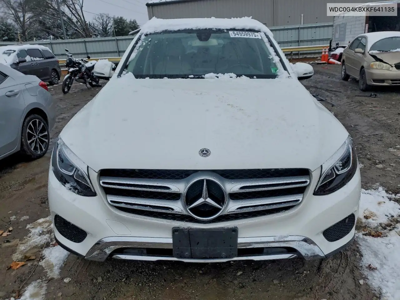 WDC0G4KBXKF641135 2019 Mercedes-Benz Glc 300 4Matic