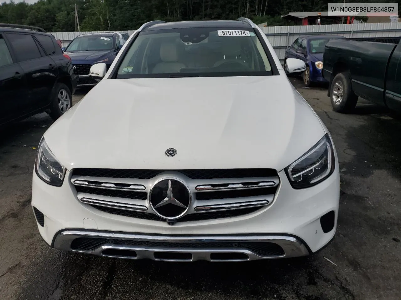 W1N0G8EB8LF864857 2020 Mercedes-Benz Glc 300 4Matic