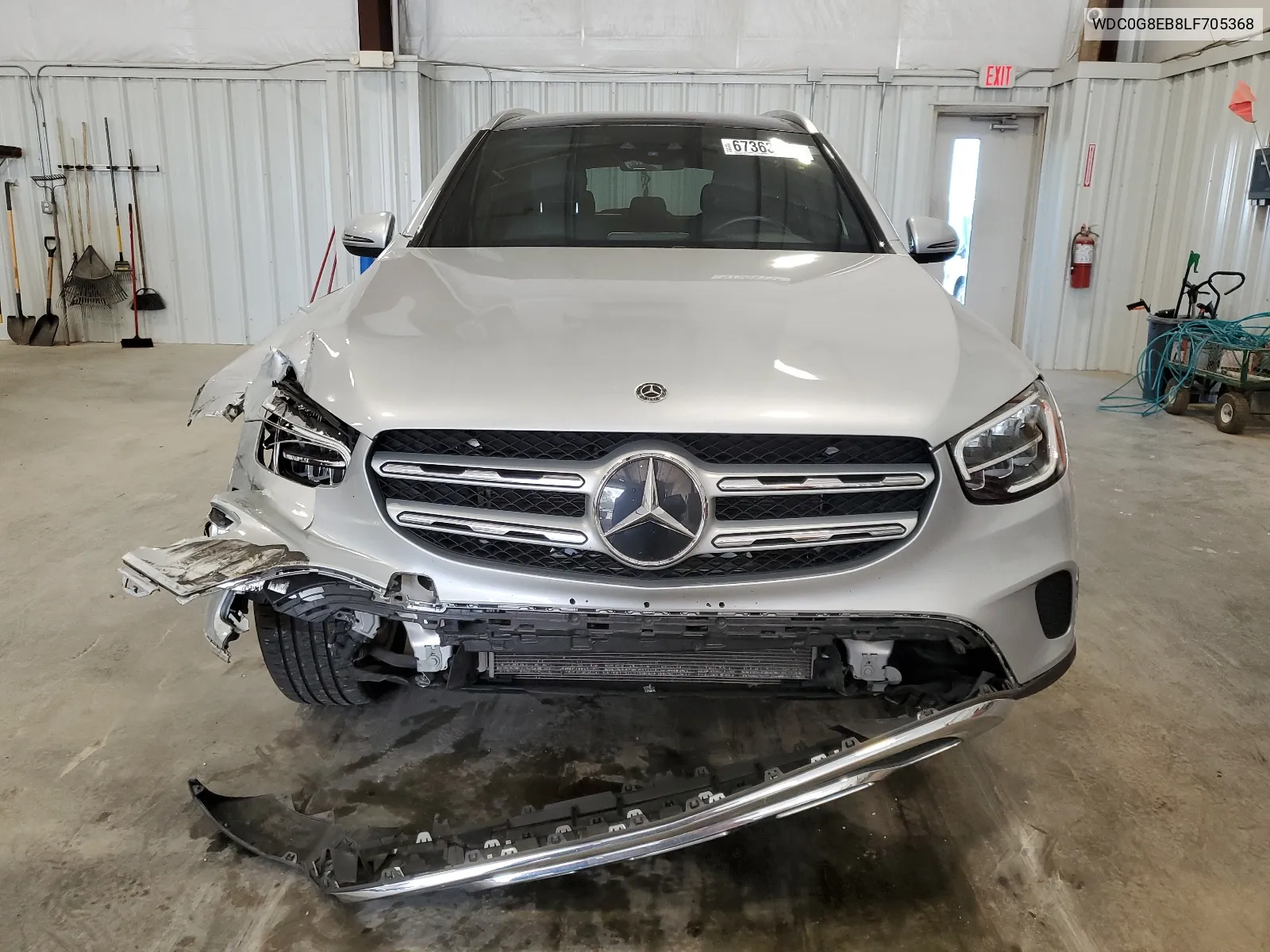 WDC0G8EB8LF705368 2020 Mercedes-Benz Glc 300 4Matic