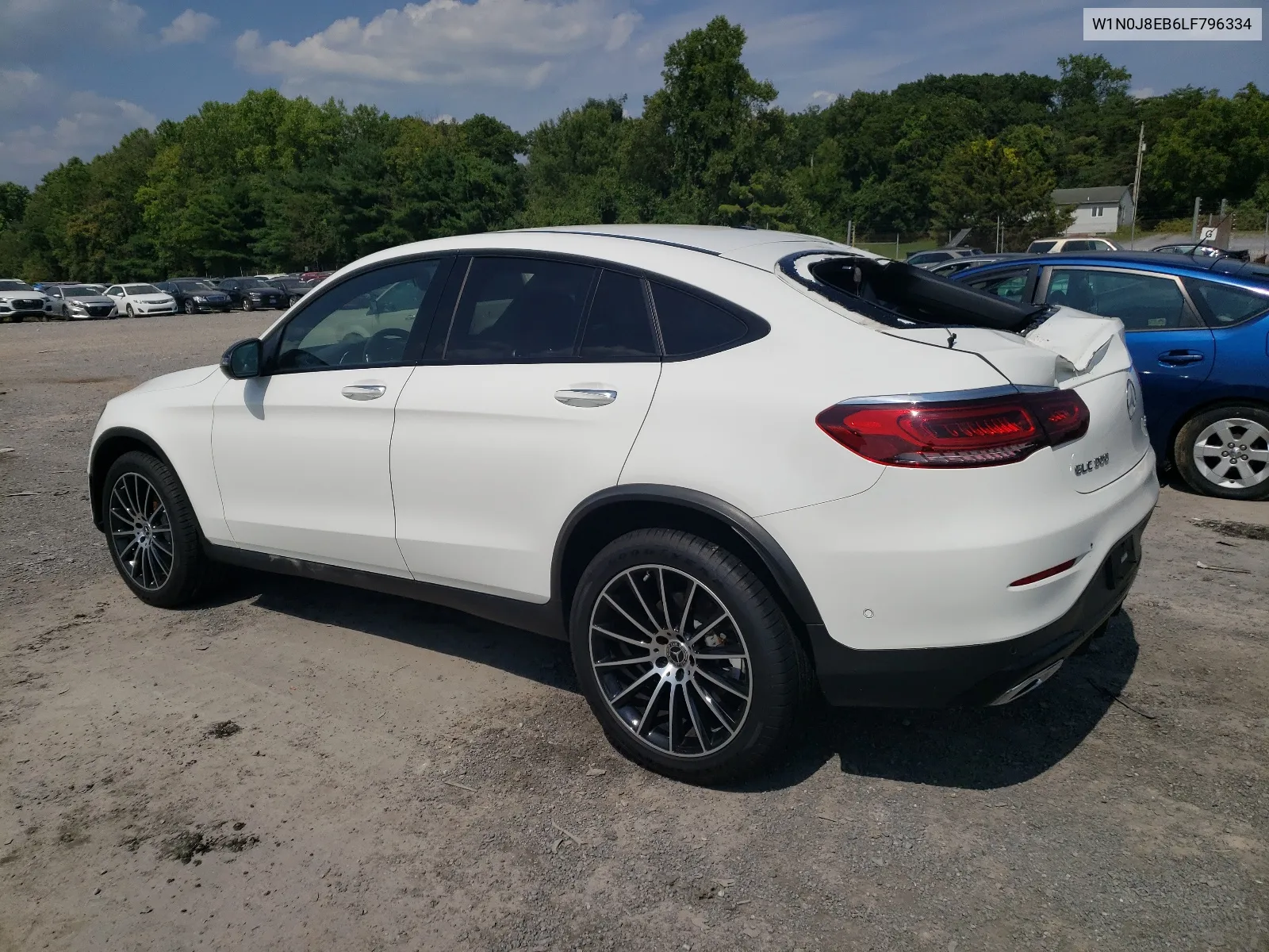 W1N0J8EB6LF796334 2020 Mercedes-Benz Glc Coupe 300 4Matic