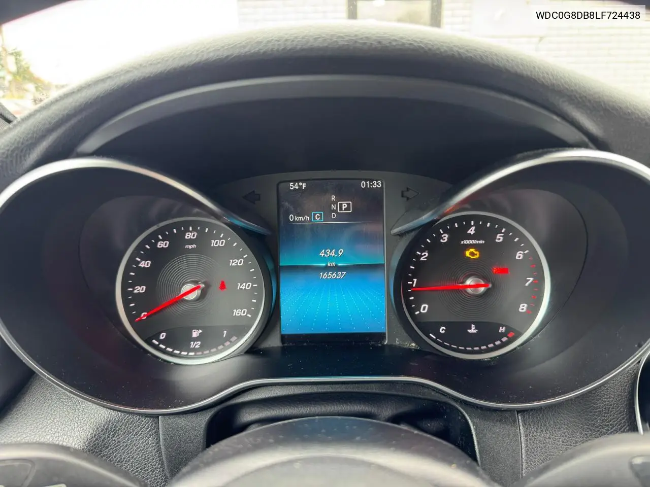 WDC0G8DB8LF724438 2020 Mercedes-Benz Glc 300