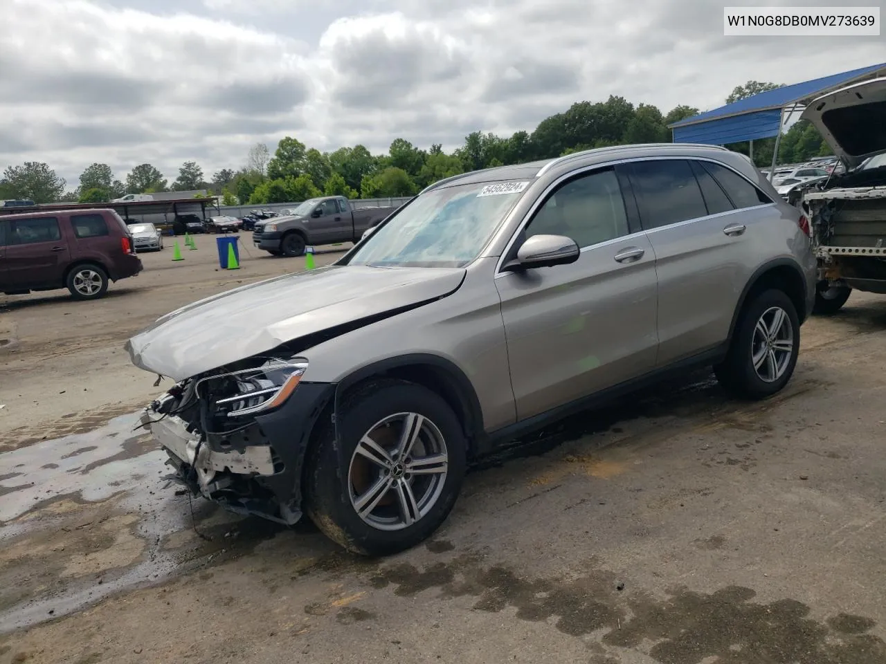 W1N0G8DB0MV273639 2021 Mercedes-Benz Glc 300