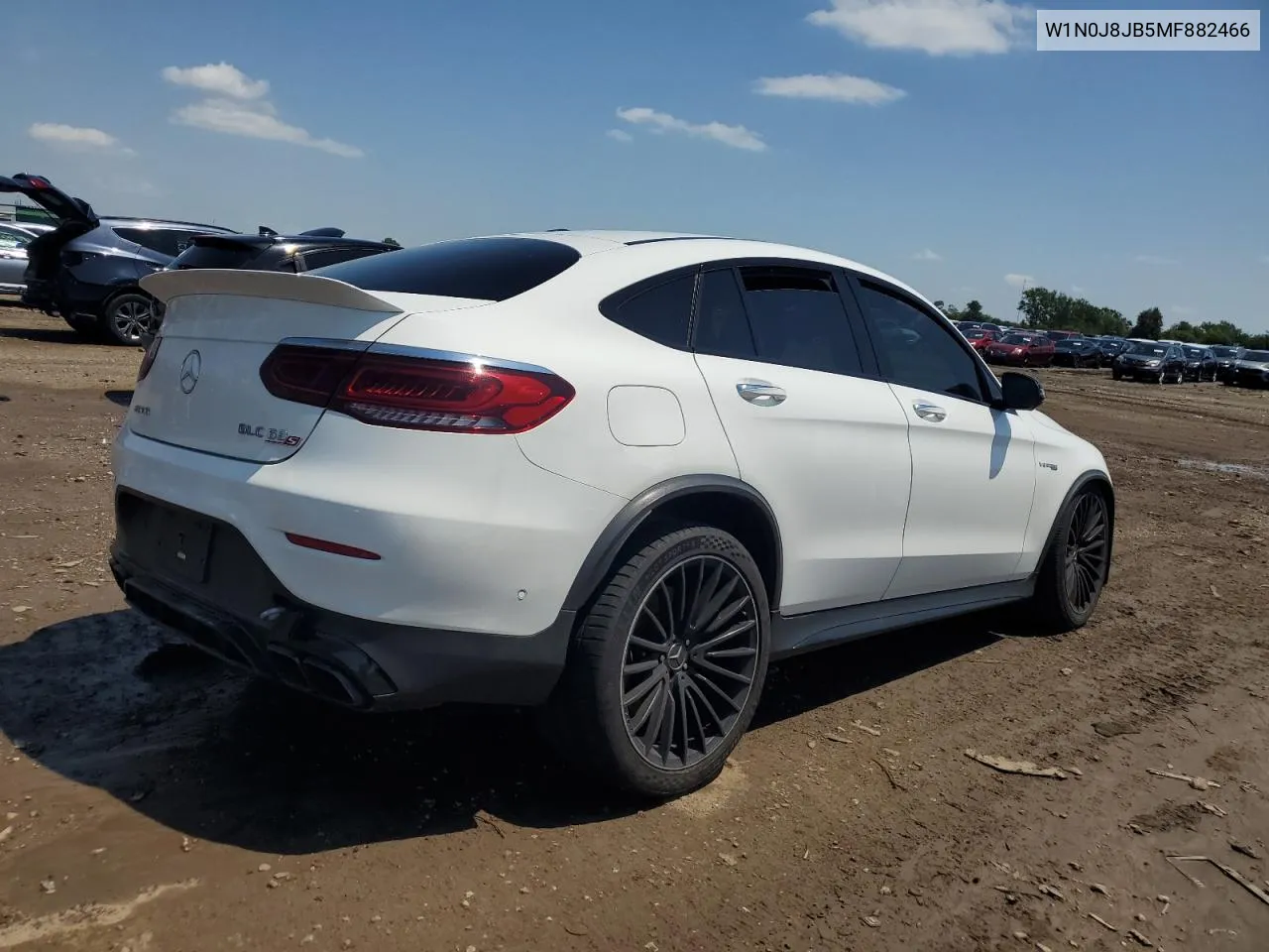 W1N0J8JB5MF882466 2021 Mercedes-Benz Glc Coupe 63 4Matic Amg