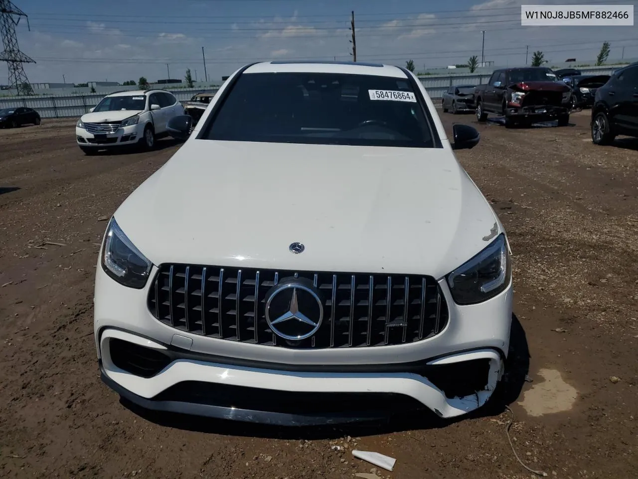 W1N0J8JB5MF882466 2021 Mercedes-Benz Glc Coupe 63 4Matic Amg