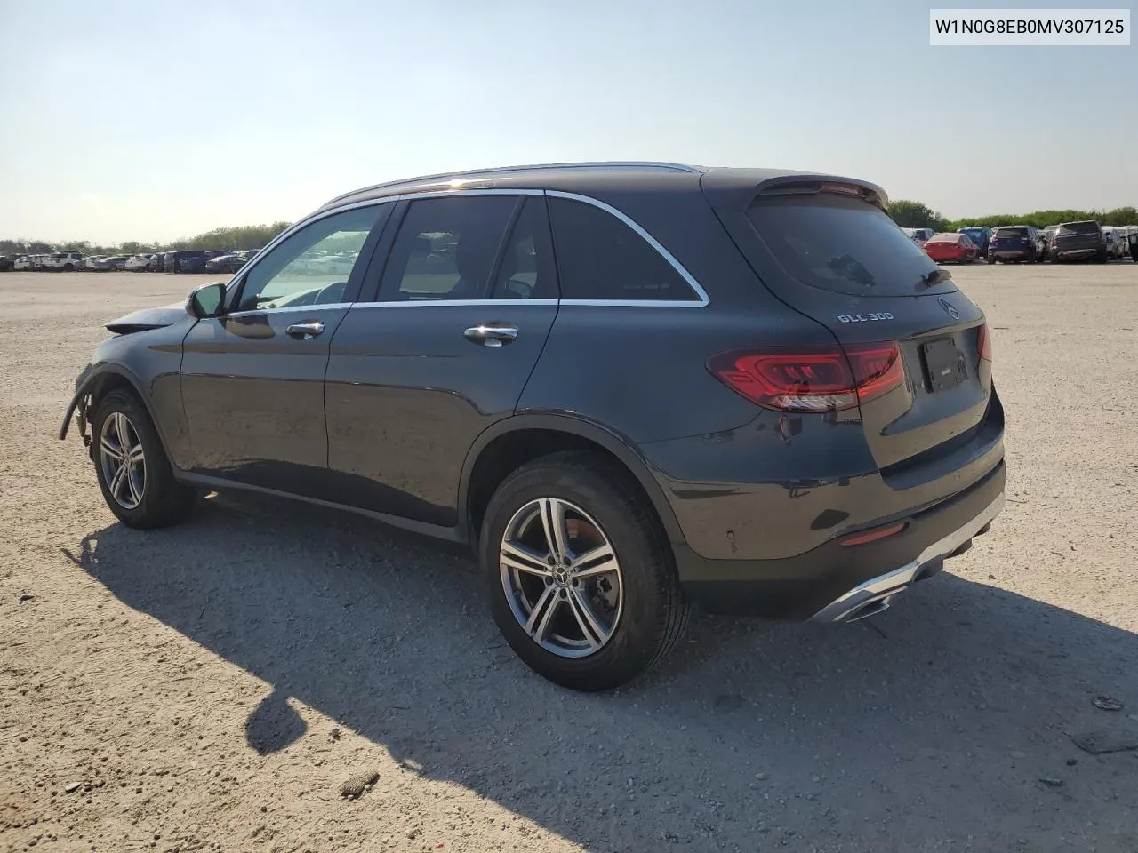 W1N0G8EB0MV307125 2021 Mercedes-Benz Glc 300 4Matic