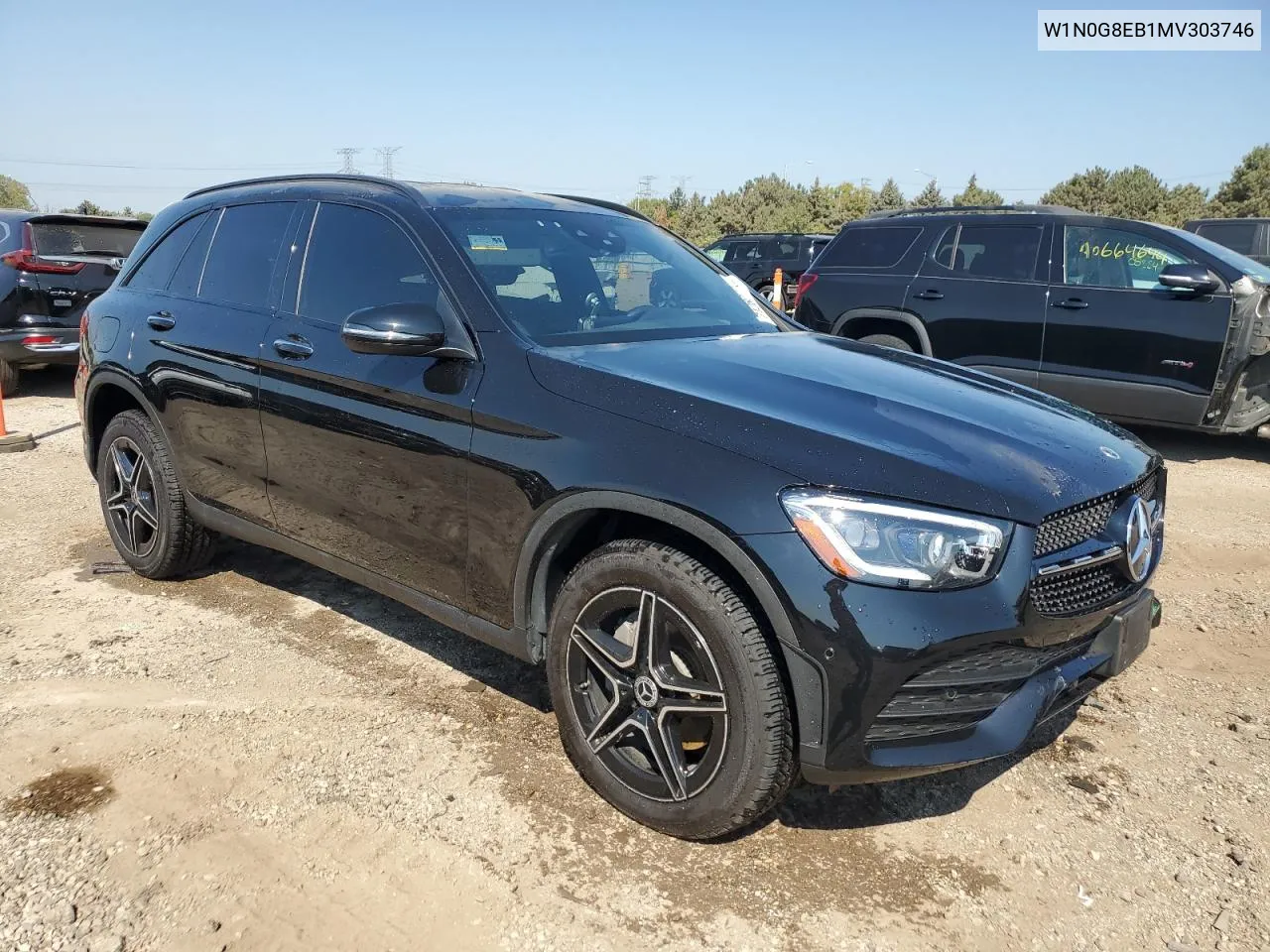 W1N0G8EB1MV303746 2021 Mercedes-Benz Glc 300 4Matic