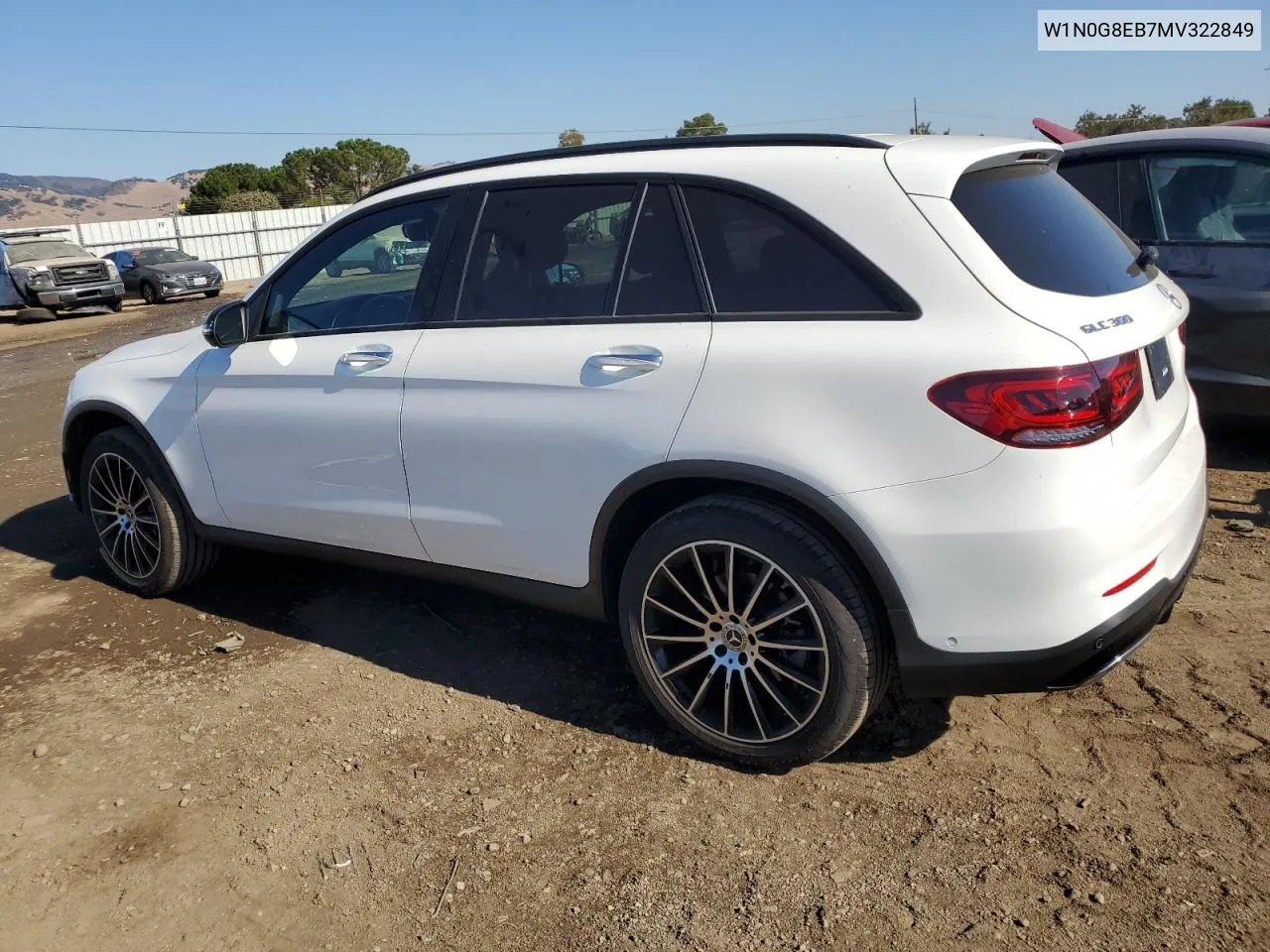 W1N0G8EB7MV322849 2021 Mercedes-Benz Glc 300 4Matic