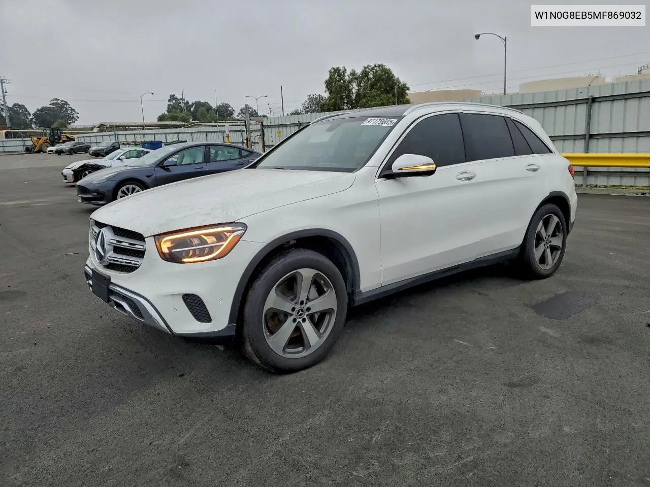 W1N0G8EB5MF869032 2021 Mercedes-Benz Glc 300 4Matic