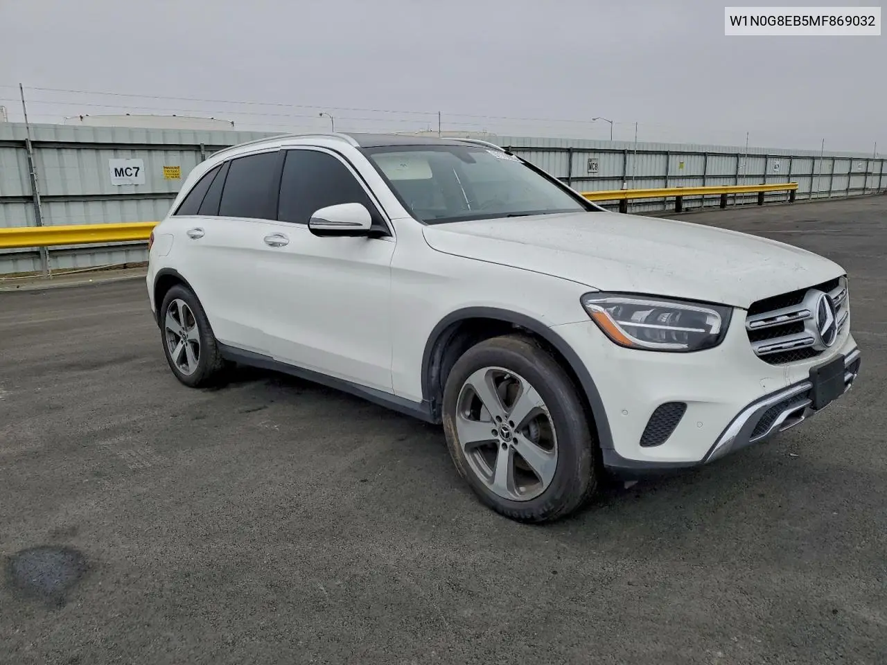 W1N0G8EB5MF869032 2021 Mercedes-Benz Glc 300 4Matic