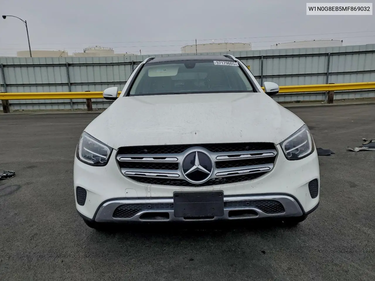 W1N0G8EB5MF869032 2021 Mercedes-Benz Glc 300 4Matic