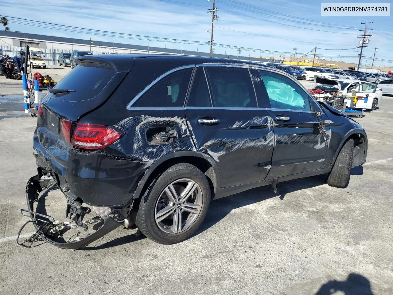 W1N0G8DB2NV374781 2022 Mercedes-Benz Glc 300