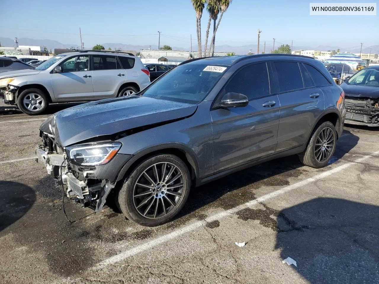 W1N0G8DB0NV361169 2022 Mercedes-Benz Glc 300