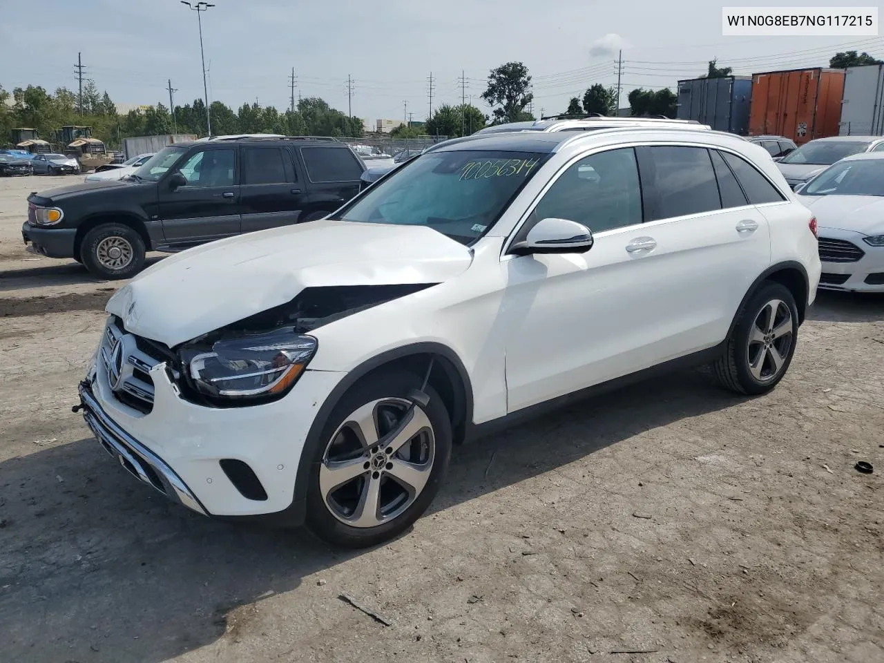 W1N0G8EB7NG117215 2022 Mercedes-Benz Glc 300 4Matic