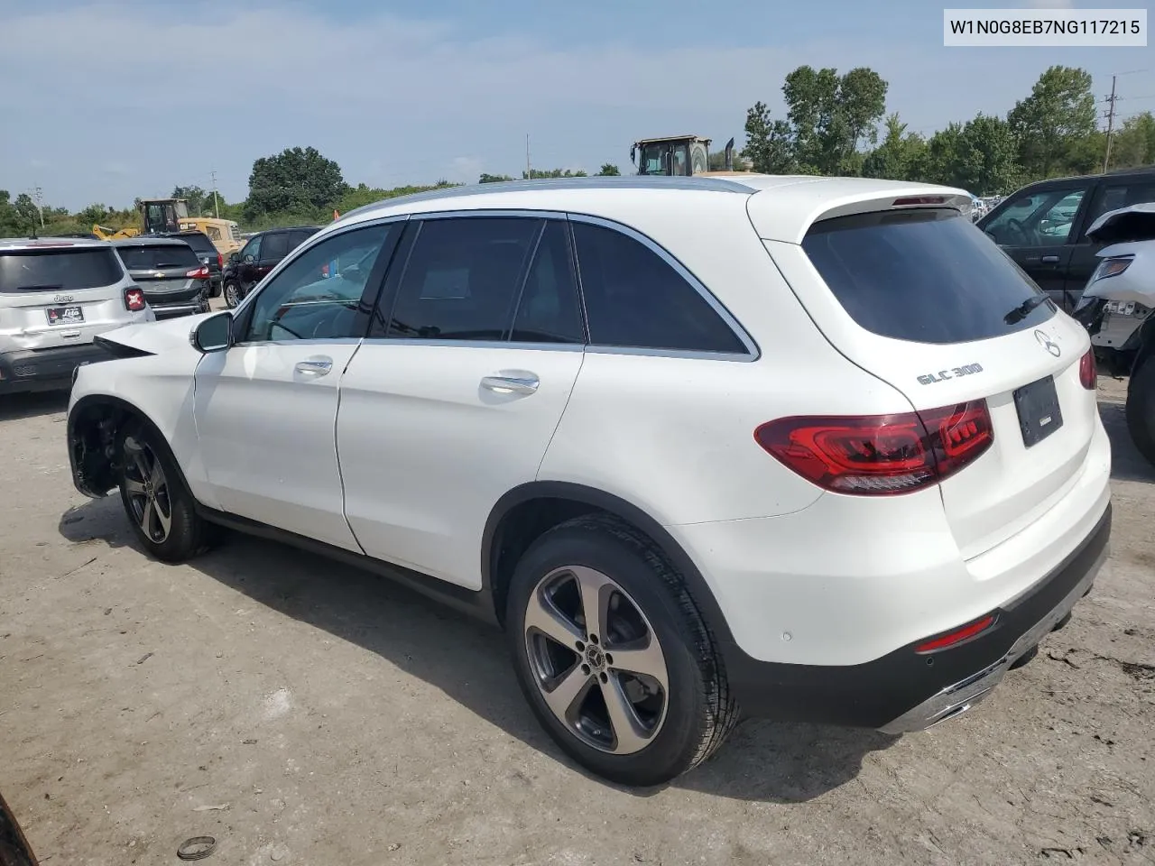 W1N0G8EB7NG117215 2022 Mercedes-Benz Glc 300 4Matic