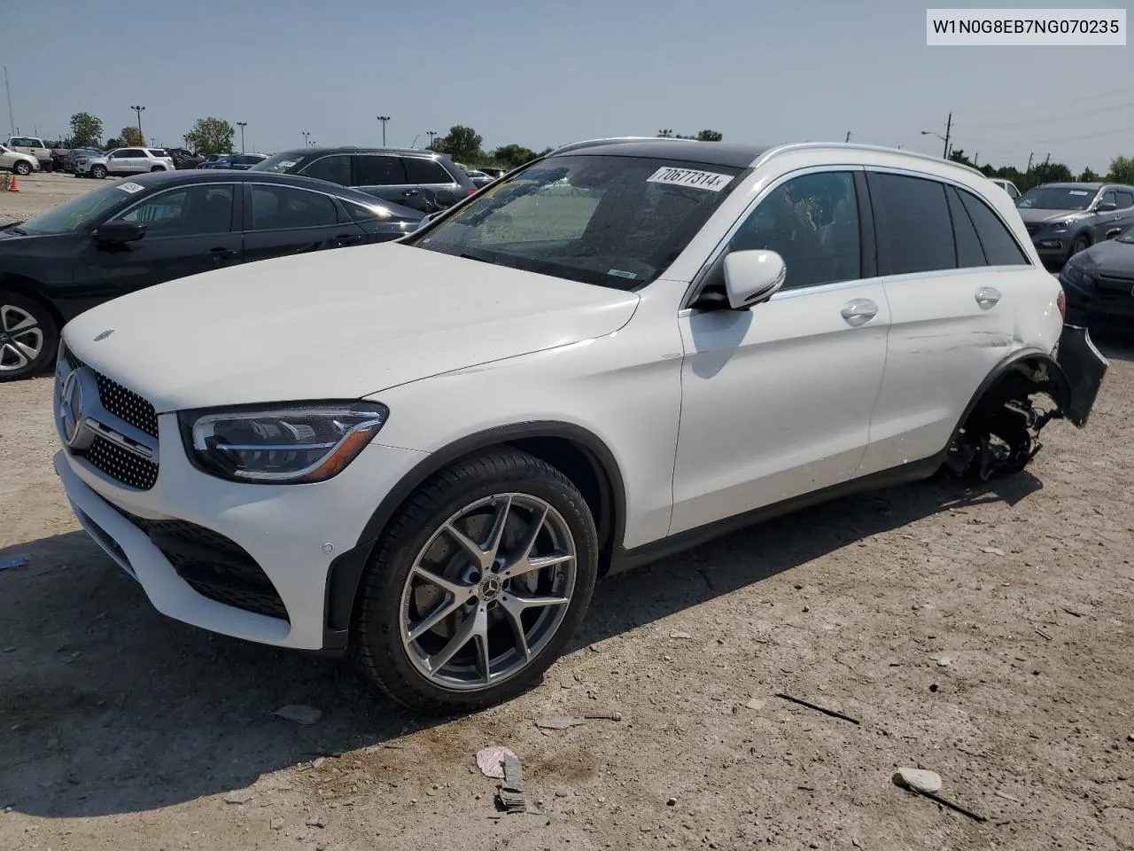 W1N0G8EB7NG070235 2022 Mercedes-Benz Glc 300 4Matic