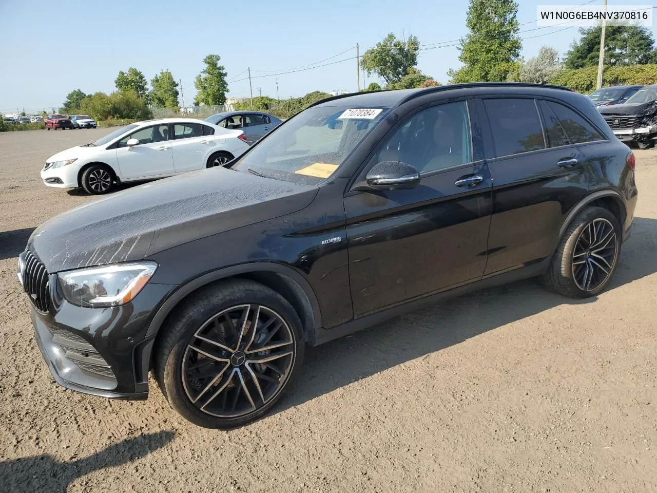 W1N0G6EB4NV370816 2022 Mercedes-Benz Glc 43 4Matic Amg