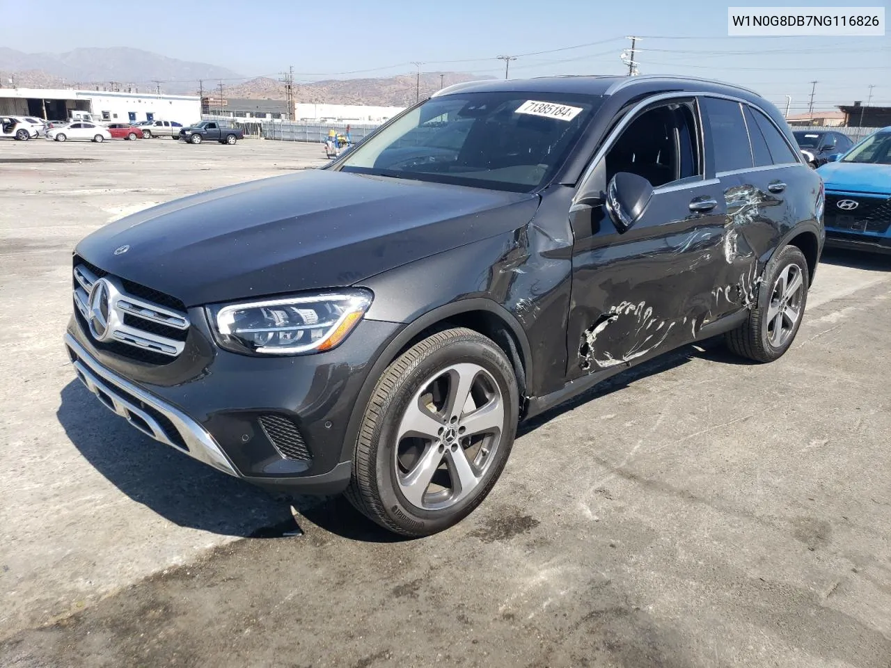 W1N0G8DB7NG116826 2022 Mercedes-Benz Glc 300