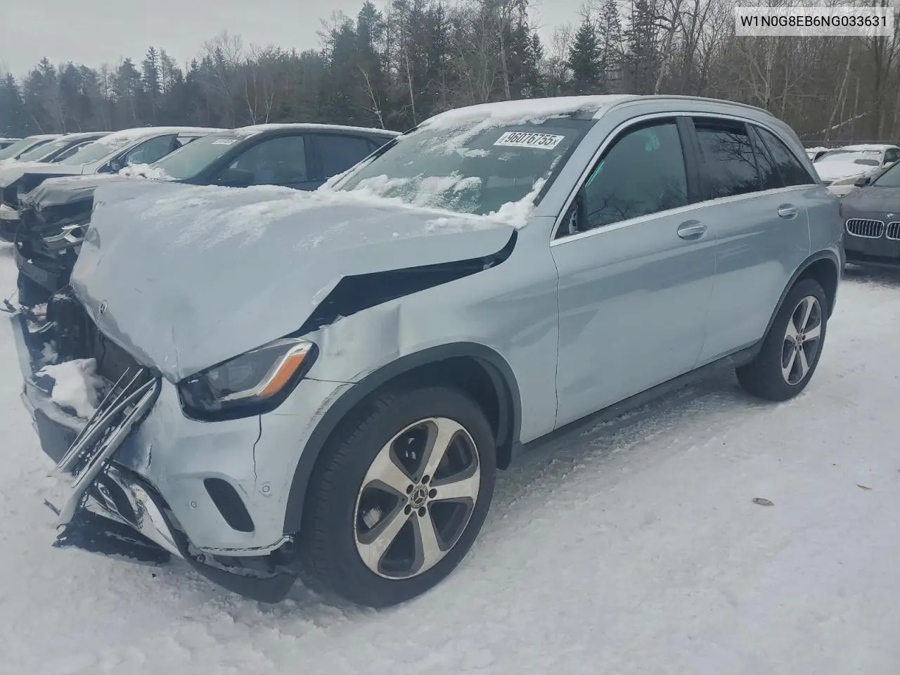 W1N0G8EB6NG033631 2022 Mercedes-Benz Glc 300 4Matic