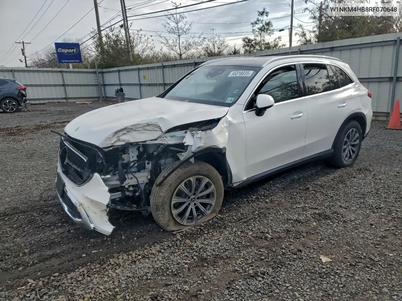 W1NKM4HB8RF070648 2024 Mercedes-Benz Glc 300 4Matic