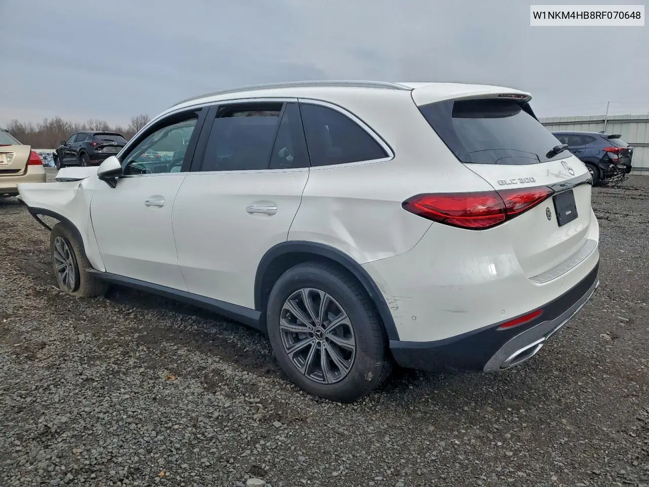W1NKM4HB8RF070648 2024 Mercedes-Benz Glc 300 4Matic